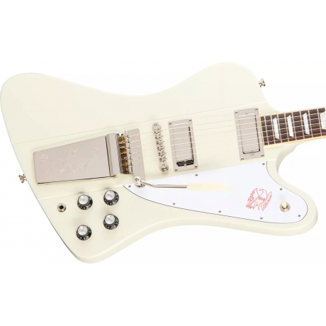 Epiphone 1963 Firebird V Elektro Gitar (Polaris White)<br>Fotoğraf: 2/5