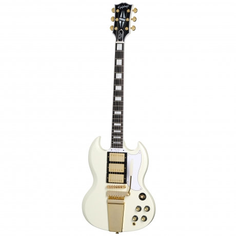 Epiphone 1963 Les Paul SG Custom Maestro Vibrola Elektro Gitar (C