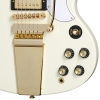 Epiphone 1963 Les Paul SG Custom Maestro Vibrola Elektro Gitar (Classic White)<br>Fotoğraf: 4/8