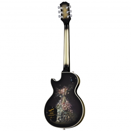 Epiphone Adam Jones Les Paul Custom Art Collection: Julie Heffernan’s “Self-Portrait as Not Dead Yet” Elektro Gitar (Antique Silverburst)<br>Fotoğraf: 2/9