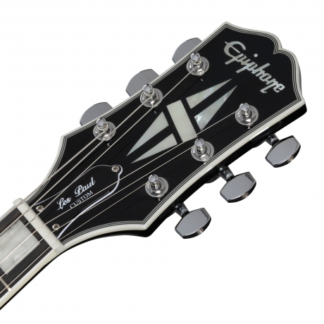 Epiphone Adam Jones Les Paul Custom Art Collection: Julie Heffernan’s “Self-Portrait as Not Dead Yet” Elektro Gitar (Antique Silverburst)<br>Fotoğraf: 7/9