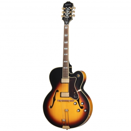 Epiphone Broadway Hollow Body Elektro Gitar (Vintage Sunburst)<br>Fotoğraf: 1/9