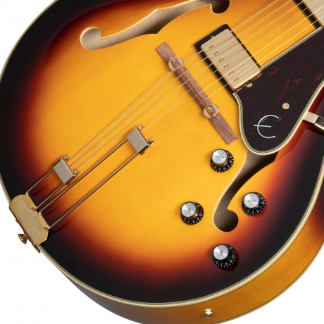 Epiphone Broadway Hollow Body Elektro Gitar (Vintage Sunburst)<br>Fotoğraf: 4/9