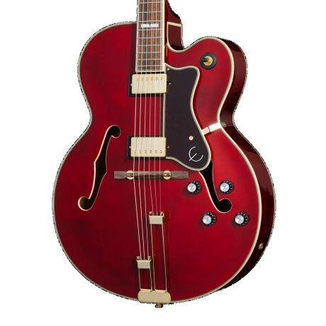 Epiphone Broadway Hollow Body Elektro Gitar (Wine Red)<br>Fotoğraf: 3/10