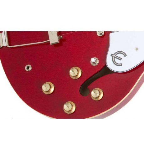 Epiphone Casino Elektro Gitar (Cherry)<br>Fotoğraf: 4/5