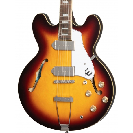 Epiphone Casino Hollowbody Elektro Gitar (Vintage Sunburst)<br>Fotoğraf: 2/3