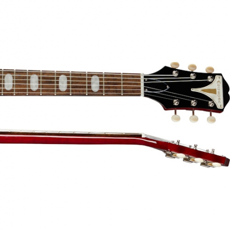 Epiphone Crestwood Custom Tremotone Elektro Gitar (Cherry)<br>Fotoğraf: 5/9