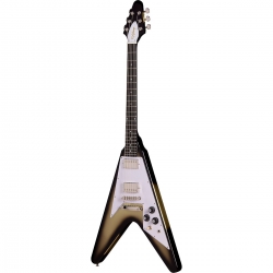 Epiphone Dealer Exclusive Flying V ’70s Elektro Gitar (Silver Burst)