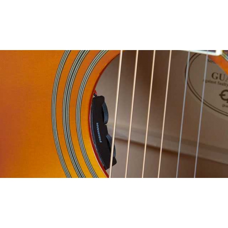 Epiphone Dove Studio - Solid Top Fishman Sonitone Elektro Akustik Gitar (Violin Burst)<br>Fotoğraf: 4/5