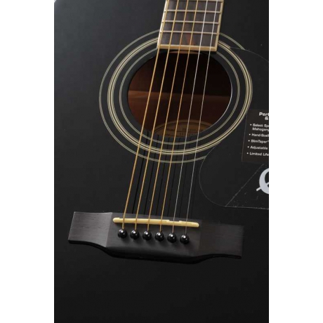 Epiphone DR-100 Akustik Gitar (Ebony)<br>Fotoğraf: 3/5
