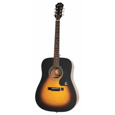 Epiphone DR-100 Akustik Gitar (Vintage Sunburst)<br>Fotoğraf: 1/4
