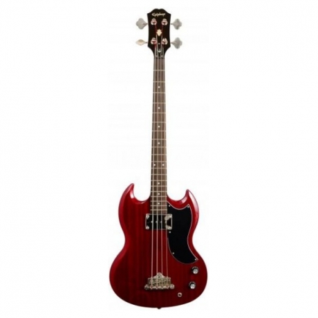 Epiphone EB-0 Chrome Hardware Bas Gitar (Cherry)<br>Fotoğraf: 1/2