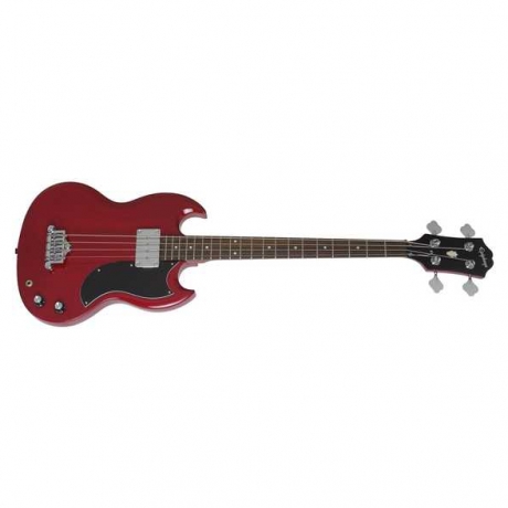 Epiphone EB-0 Chrome Hardware Bas Gitar (Cherry)<br>Fotoğraf: 2/2