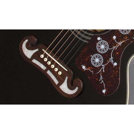 Epiphone EJ-200 CE Gold Elektro Akustik Gitar (Siyah)<br>Fotoğraf: 3/5