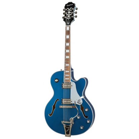 Epiphone Emperor Swingster Hollowbody Elektro Gitar (Delta Blue Metallic)<br>Fotoğraf: 1/2
