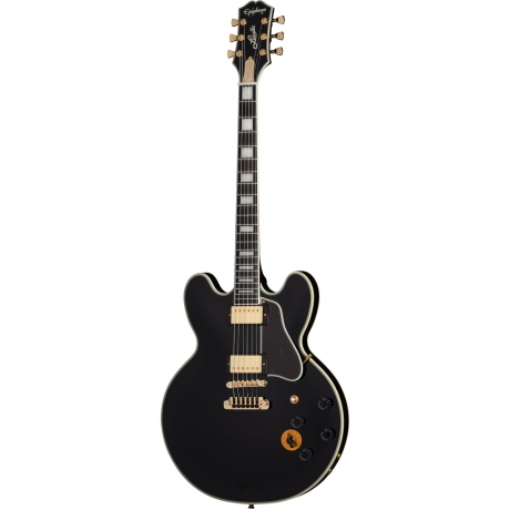 Epiphone Epiphone B.B. King Lucille Semi-hollowbody Elektro Gitar (Ebony)<br>Fotoğraf: 1/3