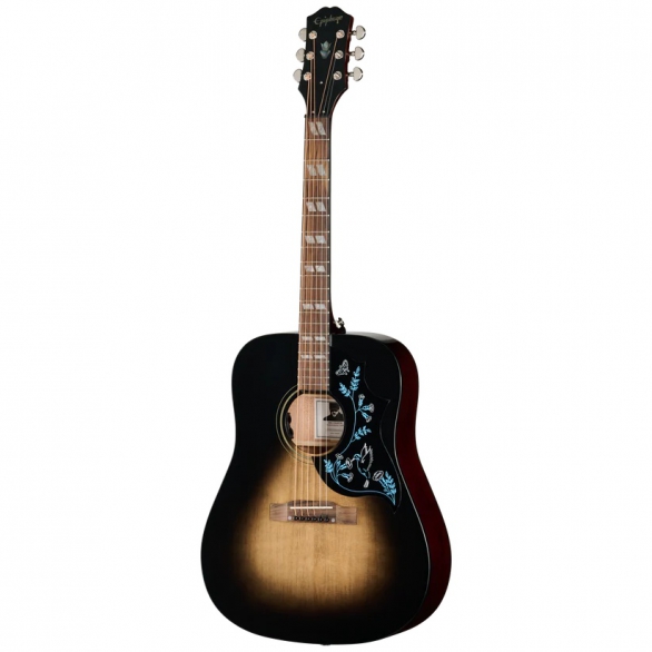 Epiphone Eric Church Hummingbird Elektro Akustik Gitar (Dark Cobra Burst), Fotoğraf: 1/6