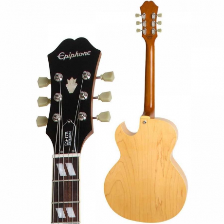Epiphone ES-175 Premium E-Club Limited Edition Elektro Gitar (Antique Natural)<br>Fotoğraf: 3/3