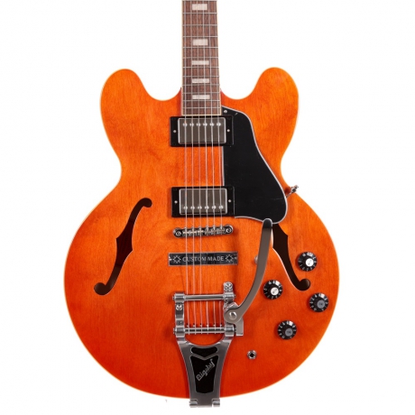 Epiphone ES-335 Bigsby Semi-Hollowbody Elektro Gitar (Watermelon Red)<br>Fotoğraf: 2/3