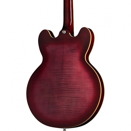 Epiphone ES-335 Figured Semi-hollowbody Elektro Gitar (Raspberry Burst)<br>Fotoğraf: 4/9