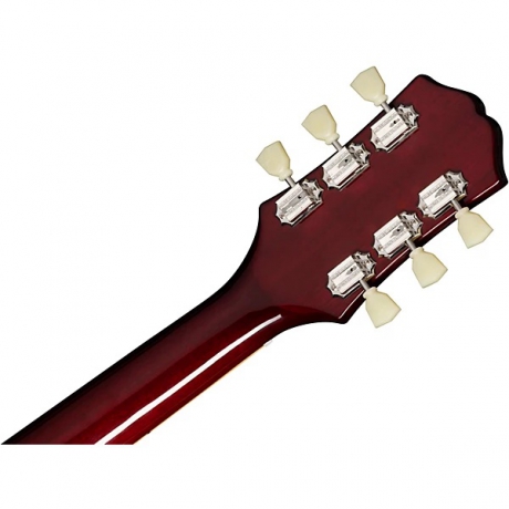 Epiphone ES-335 Figured Semi-hollowbody Elektro Gitar (Raspberry Burst)<br>Fotoğraf: 7/9