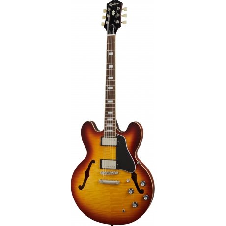 Epiphone ES-335 Figured Semi-hollowbody Elektro Gitar (Raspberry Tea Burst)<br>Fotoğraf: 1/2