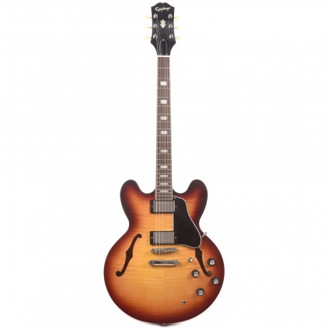 Epiphone ES-335 Figured Semi-hollowbody Elektro Gitar (Raspberry Tea Burst)<br>Fotoğraf: 1/2