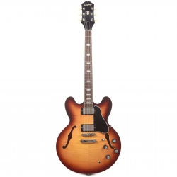 Epiphone ES-335 Figured Semi-hollowbody Elektro Gitar (Raspberry Tea Burst)