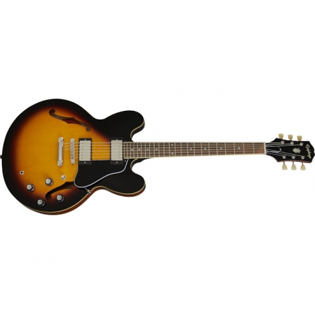 Epiphone ES-335 Semi-hollowbody Elektro Gitar (Vintage Sunburst)<br>Fotoğraf: 5/6