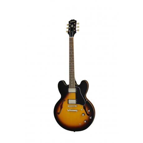 Epiphone ES-335 Semi-hollowbody Elektro Gitar (Vintage Sunburst)<br>Fotoğraf: 1/6