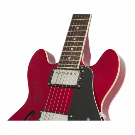 Epiphone ES-339 Pro Elektro Gitar (Cherry)<br>Fotoğraf: 4/6