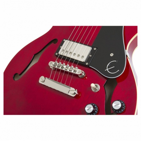 Epiphone ES-339 Pro Elektro Gitar (Cherry)<br>Fotoğraf: 3/6