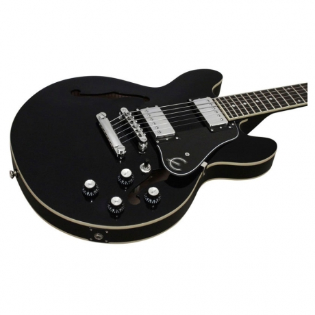 Epiphone ES-339 Pro Elektro Gitar (Ebony)<br>Fotoğraf: 3/3
