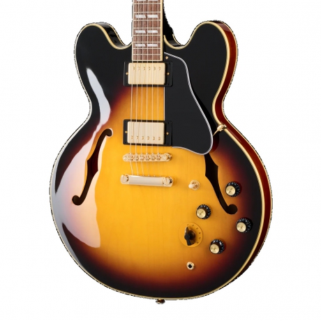 Epiphone ES-345 Semi Hollowbody Elektro Gitar (Tri-burst Exclusive)<br>Fotoğraf: 3/7