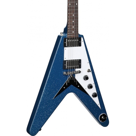 Epiphone Exclusive Flying V Elektro Gitar (Brunswick Blue Sparkle)<br>Fotoğraf: 2/3