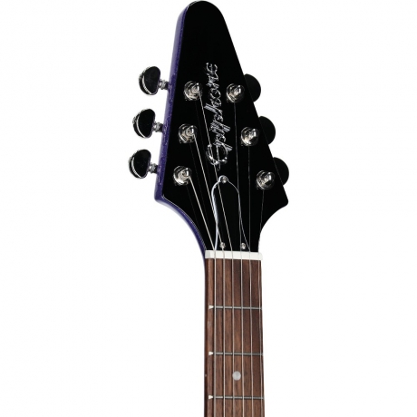 Epiphone Exclusive Flying V Elektro Gitar (Purple Sparkle)<br>Fotoğraf: 3/5