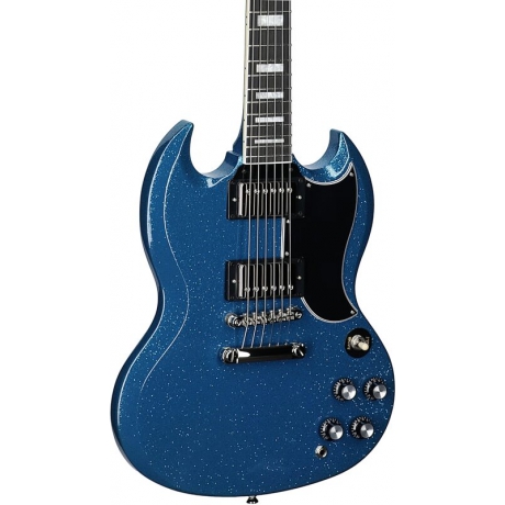 Epiphone Exclusive SG Custom Elektro Gitar (Brunswick Blue Sparkle)<br>Fotoğraf: 2/5