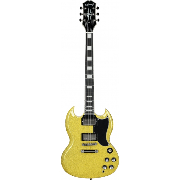 Epiphone Exclusive SG Custom Elektro Gitar (Gold Sparkle), Fotoğraf: 1/3