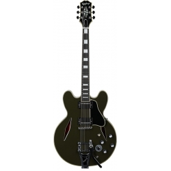 Epiphone Exclusive Shinichi Ubukata ES-355 Custom Elektro Gitar (Olive Drab)
