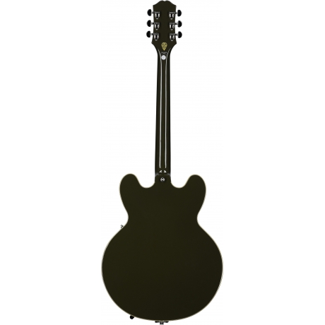 Epiphone Exclusive Shinichi Ubukata ES-355 Custom Elektro Gitar (Olive Drab)<br>Fotoğraf: 3/5