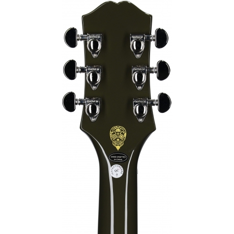 Epiphone Exclusive Shinichi Ubukata ES-355 Custom Elektro Gitar (Olive Drab)<br>Fotoğraf: 5/5