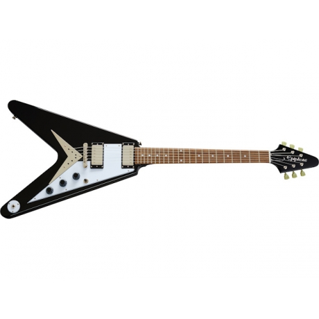 Epiphone Flying V Elektro Gitar (Ebony)<br>Fotoğraf: 7/9