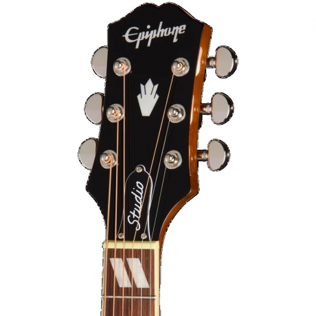 Epiphone Hummingbird Studio Elektro Akustik Gitar (Antique Natural)<br>Fotoğraf: 5/8