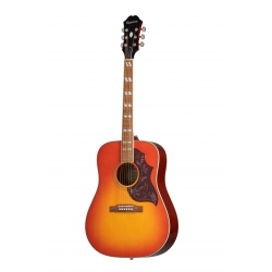 Epiphone Hummingbird Studio - Solid Top Fishman Sonitone Elektro Akustik Gita...