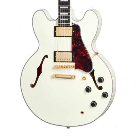 Epiphone IGC 1959 ES-355 Elektro Gitar (Classic White)<br>Fotoğraf: 2/8