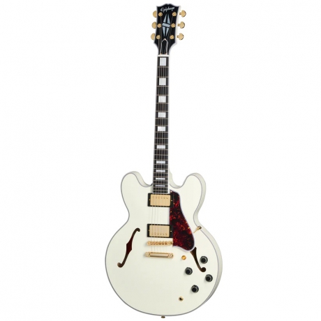 Epiphone IGC 1959 ES-355 Elektro Gitar (Classic White)<br>Fotoğraf: 1/8