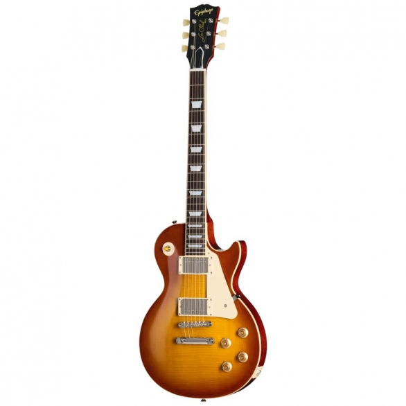 Epiphone IGC 1959 Les Paul Standard Reissue Elektro Gitar (Golden Poppy Burst), Fotoğraf: 1/10