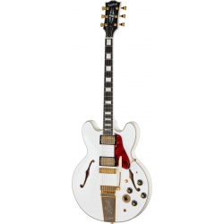 Epiphone IGC Alex Lifeson 1976 ES-355 Reissue Semi Hollow Elektro Gitar (Alpine White)