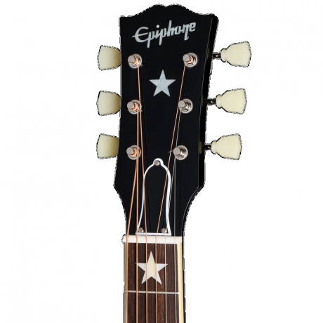 Epiphone IGC J-180 LS Acoustic Guitar (Ebony)<br>Fotoğraf: 5/10