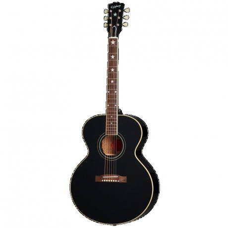 Epiphone IGC J-180 LS Acoustic Guitar (Ebony)<br>Fotoğraf: 1/10